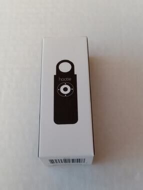 NWT Hootie Personal Safety Alarm for Women, Men, & Kids - Keychain Alarm- Black